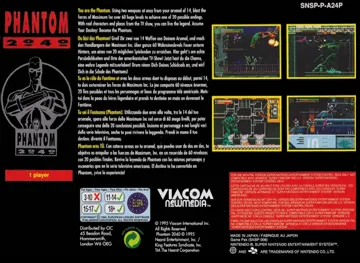 Phantom 2040 (Europe) (En,Fr,De) box cover back